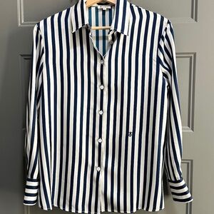 Lilysilk Amalfi Stripe Silk Shirt